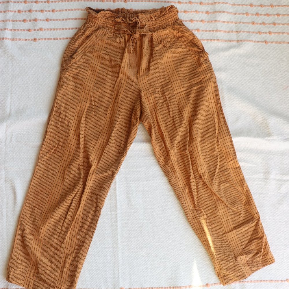 striped baggy trousers